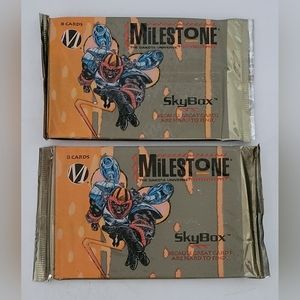 (Lot Of 2) Vintage Sealed 1993 SkyBox DC MILESTONE The Dakota Universe Packs. Th